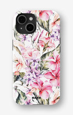 iPhone 15 Tough Case – Watercolor Flowers - View 1