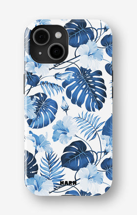 iPhone 15 Tough Case – Blue Tropics - View 1