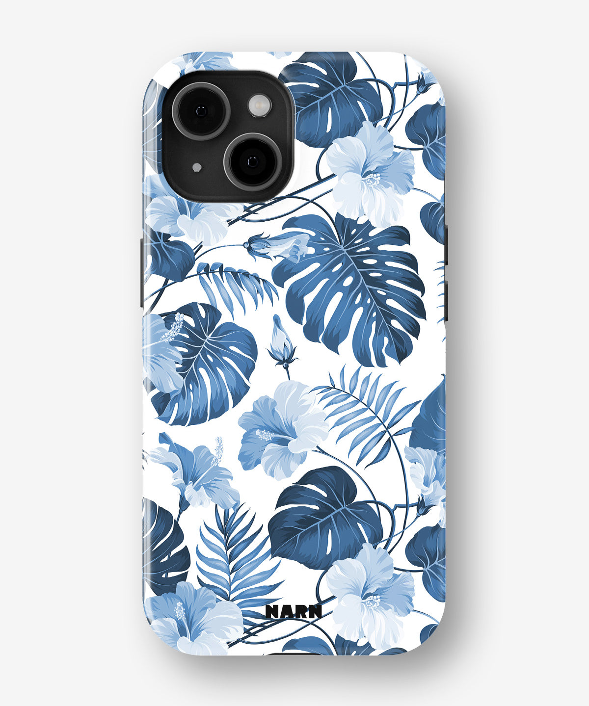 iPhone 15 Tough Case – Blue Tropics - View 1