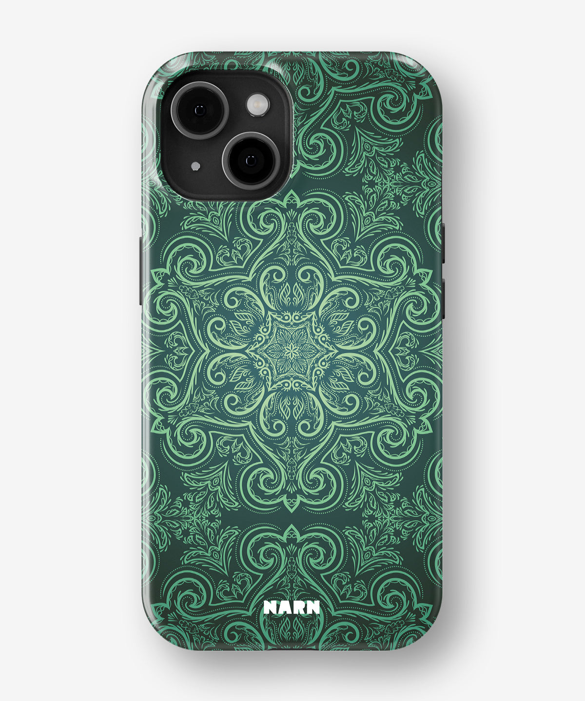 iPhone 15 Tough Case – Retro Forest - View 1