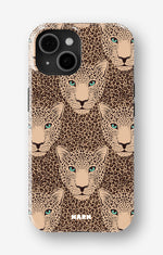 iPhone 15 Tough Case – Leopard Gaze - View 1