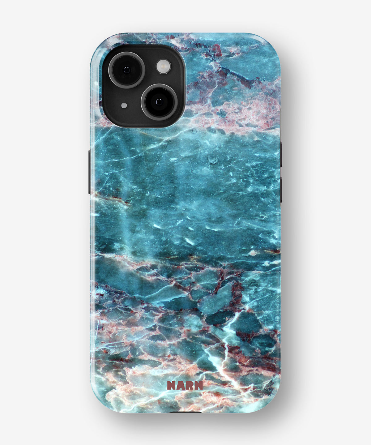 iPhone 15 Tough Case – Icy Marble - View 1