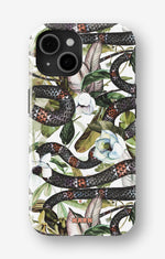 iPhone 15 Tough Case – Jungle Snake - View 1