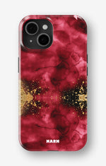 iPhone 15 Tough Case – Burgendy Shimmer - View 1