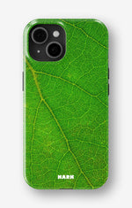 iPhone 15 Tough Case – Green Leafy - View 1