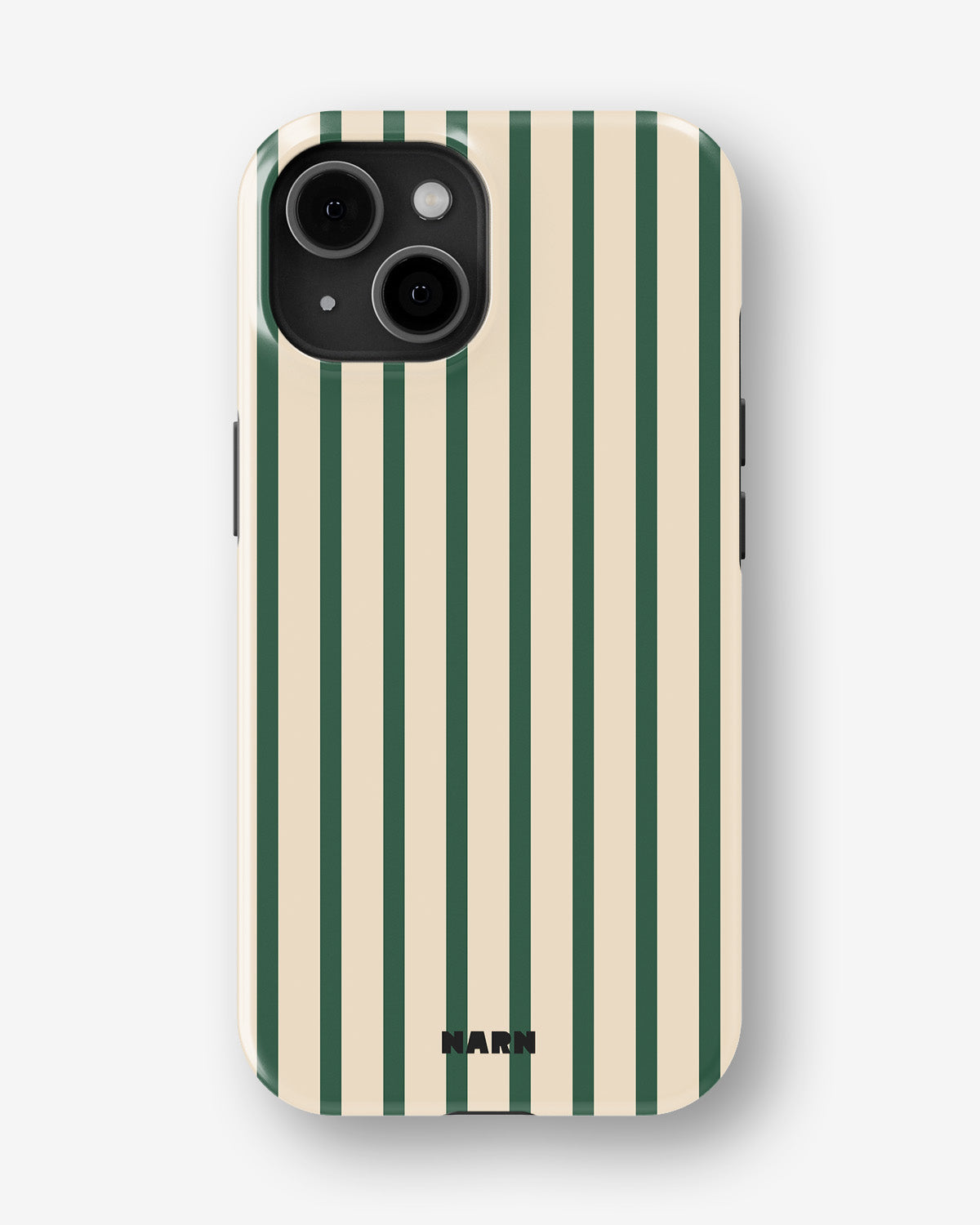 iPhone 15 Tough Case – Evergreen Stripe - View 1