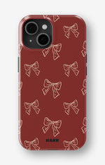 iPhone 15 Tough Case – Cherry Bows - View 1