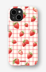 iPhone 15 Tough Case – Strawbella - View 1
