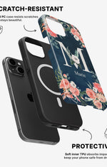 iPhone 15 Tough Case – Custom - Floral - View 2
