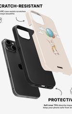 iPhone 15 Tough Case – Flying Rabbit - View 2