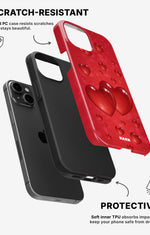 iPhone 15 Tough Case – Red Romance - View 2