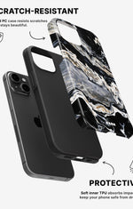 iPhone 15 Tough Case – Dark Swirl - View 2
