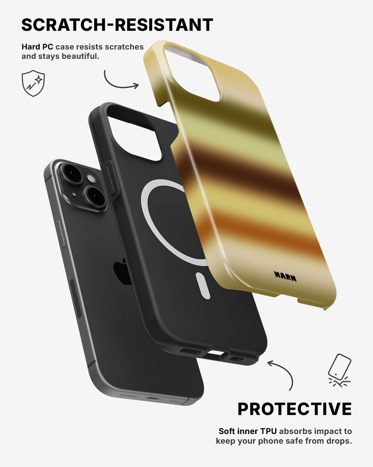 iPhone 15 Tough Case – Pistachio - View 2