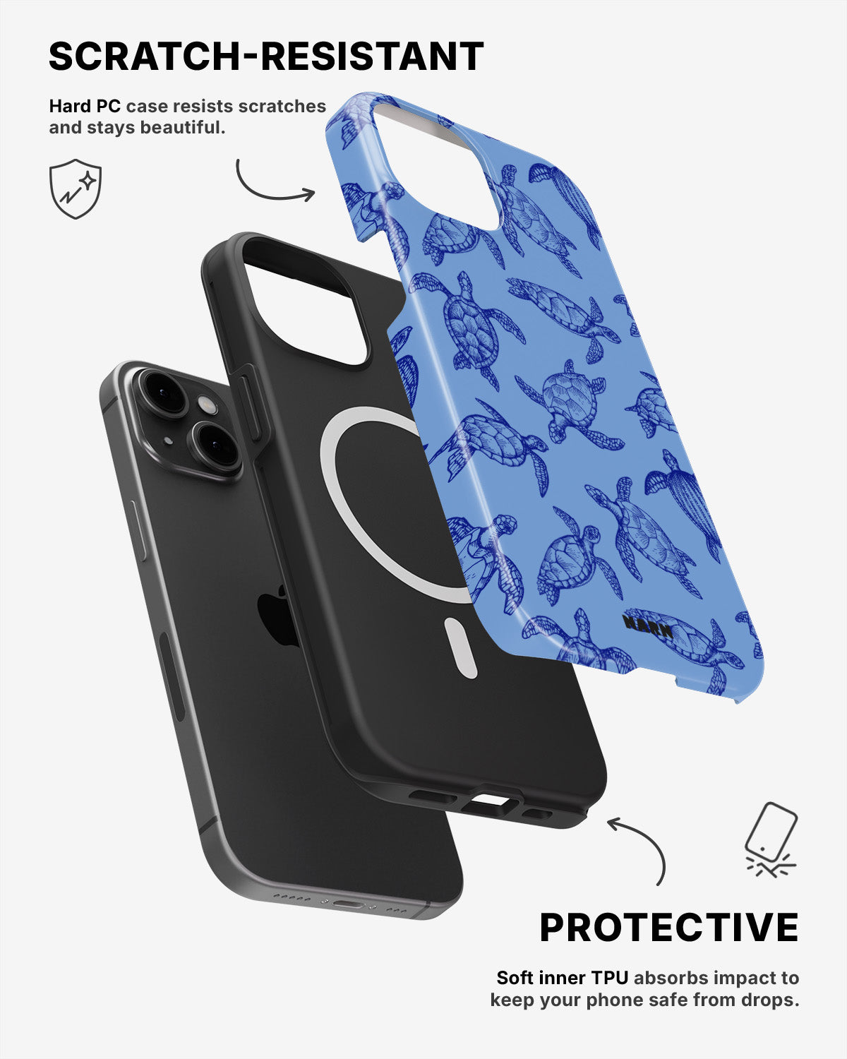 iPhone 15 Tough Case – Turtle Bay - View 2