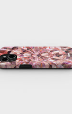 iPhone 15 Tough Case – Pink Crystals - View 3