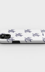 iPhone 15 Tough Case – Blue Turtles - View 3