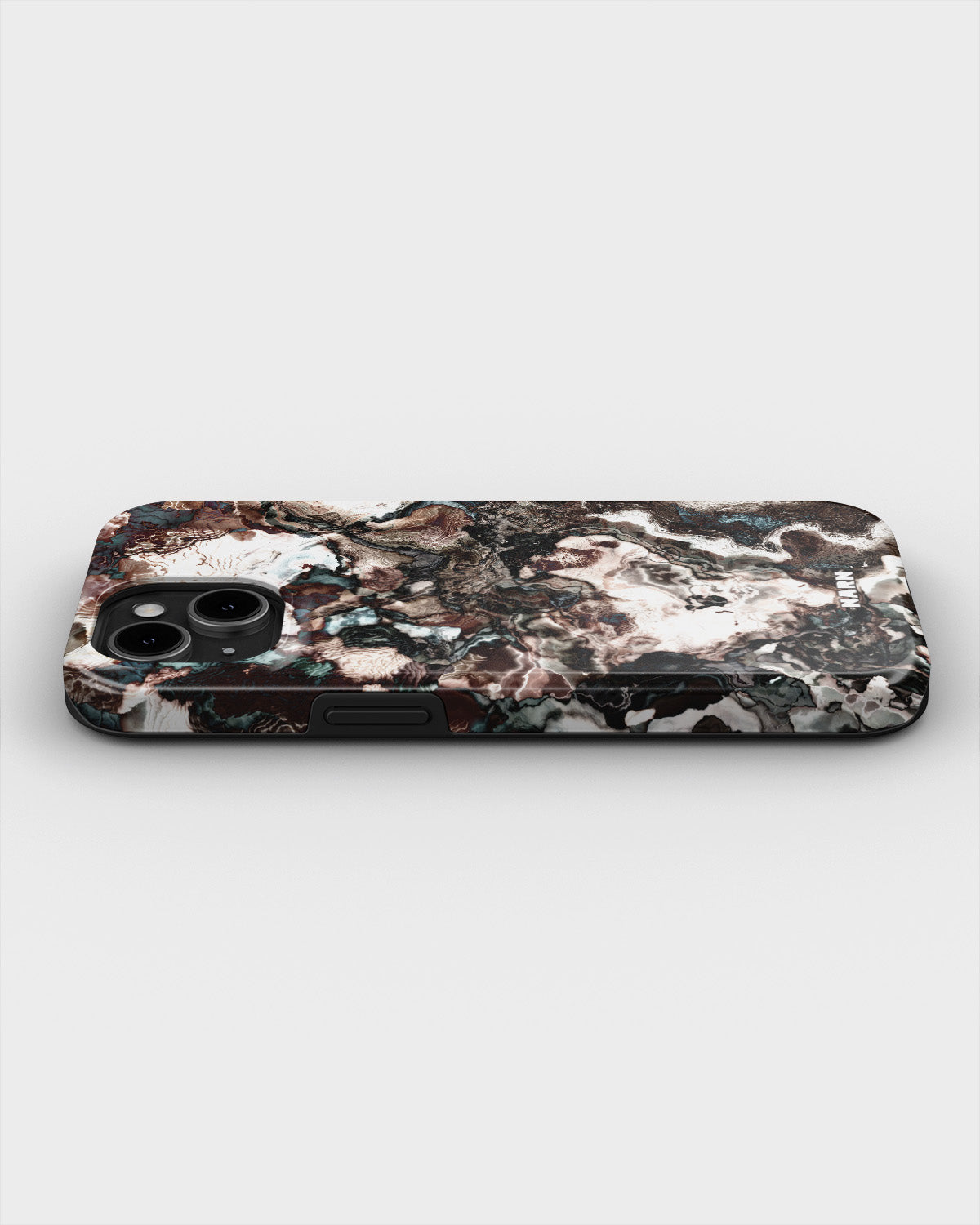 iPhone 15 Tough Case – Marble Brown - View 3