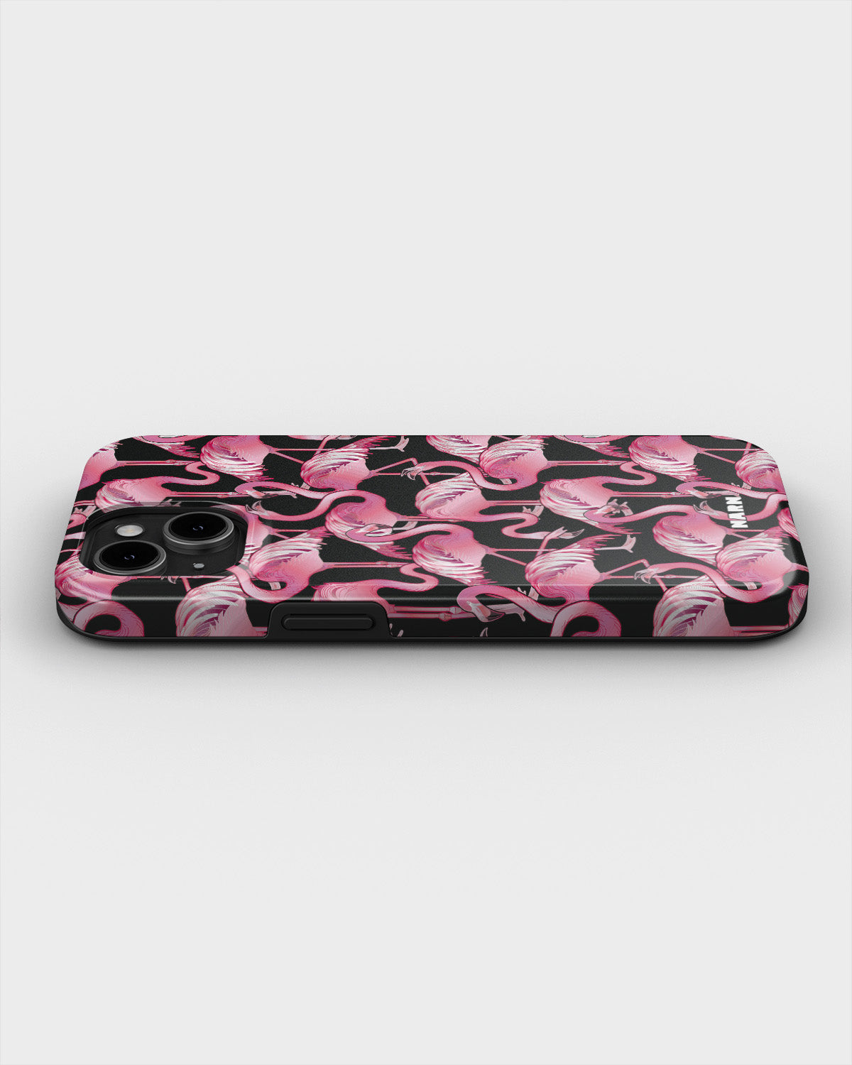 iPhone 15 Tough Case – Flamingos - View 3