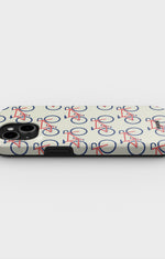 iPhone 15 Tough Case – Vintage Bicycle - View 3