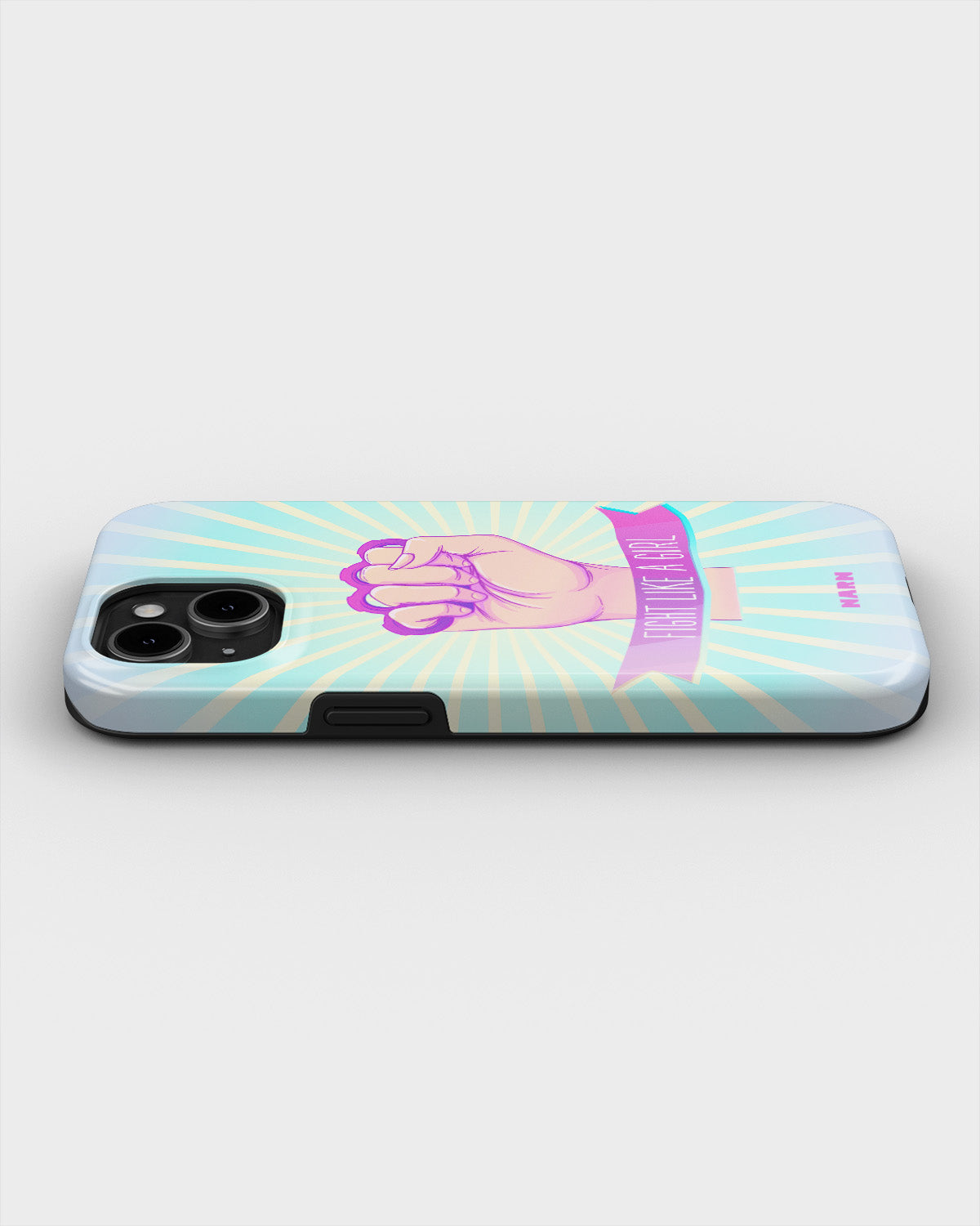 iPhone 15 Tough Case – Fight Like A Girl - View 3