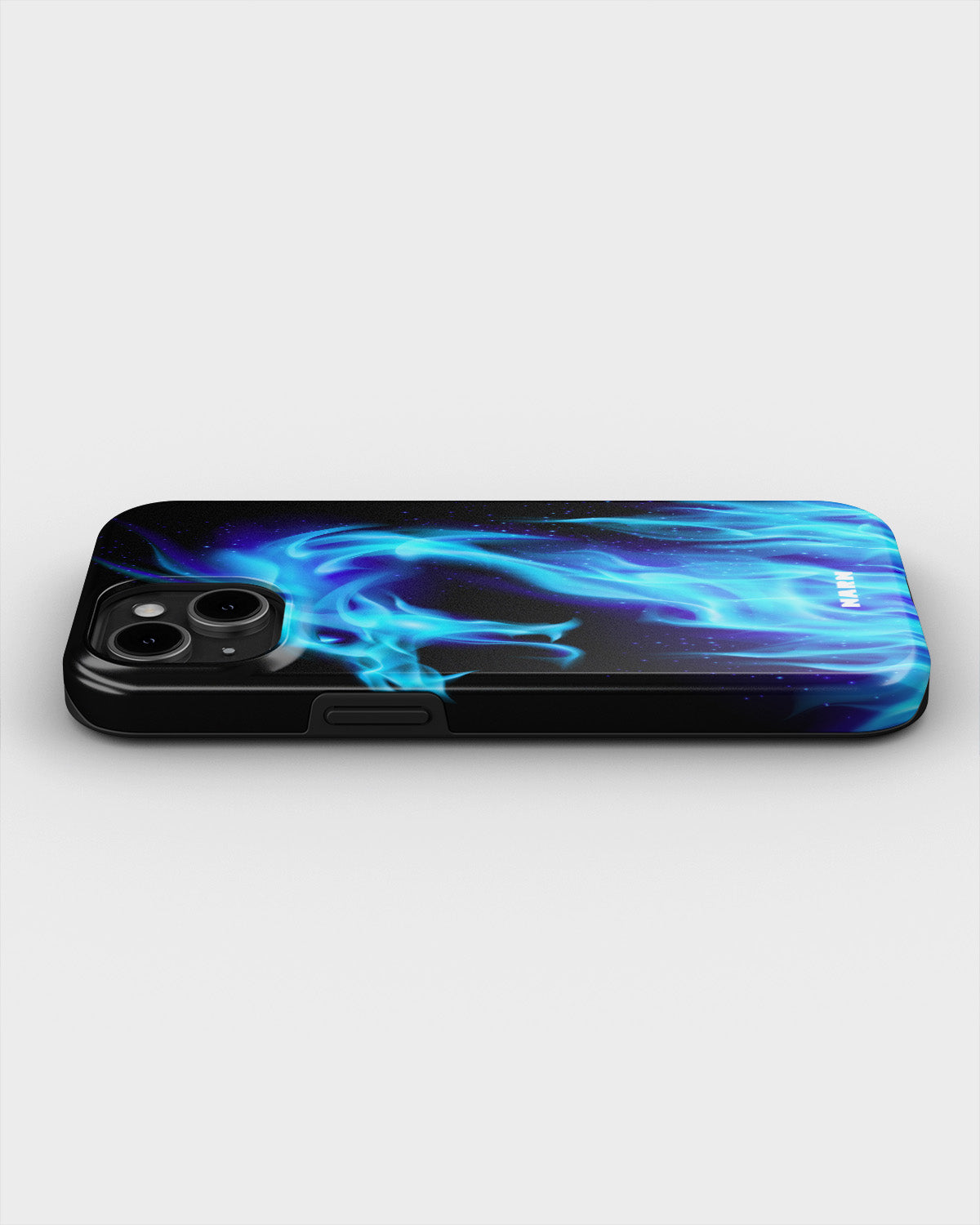 iPhone 15 Tough Case – Blue Flames Dragon - View 3
