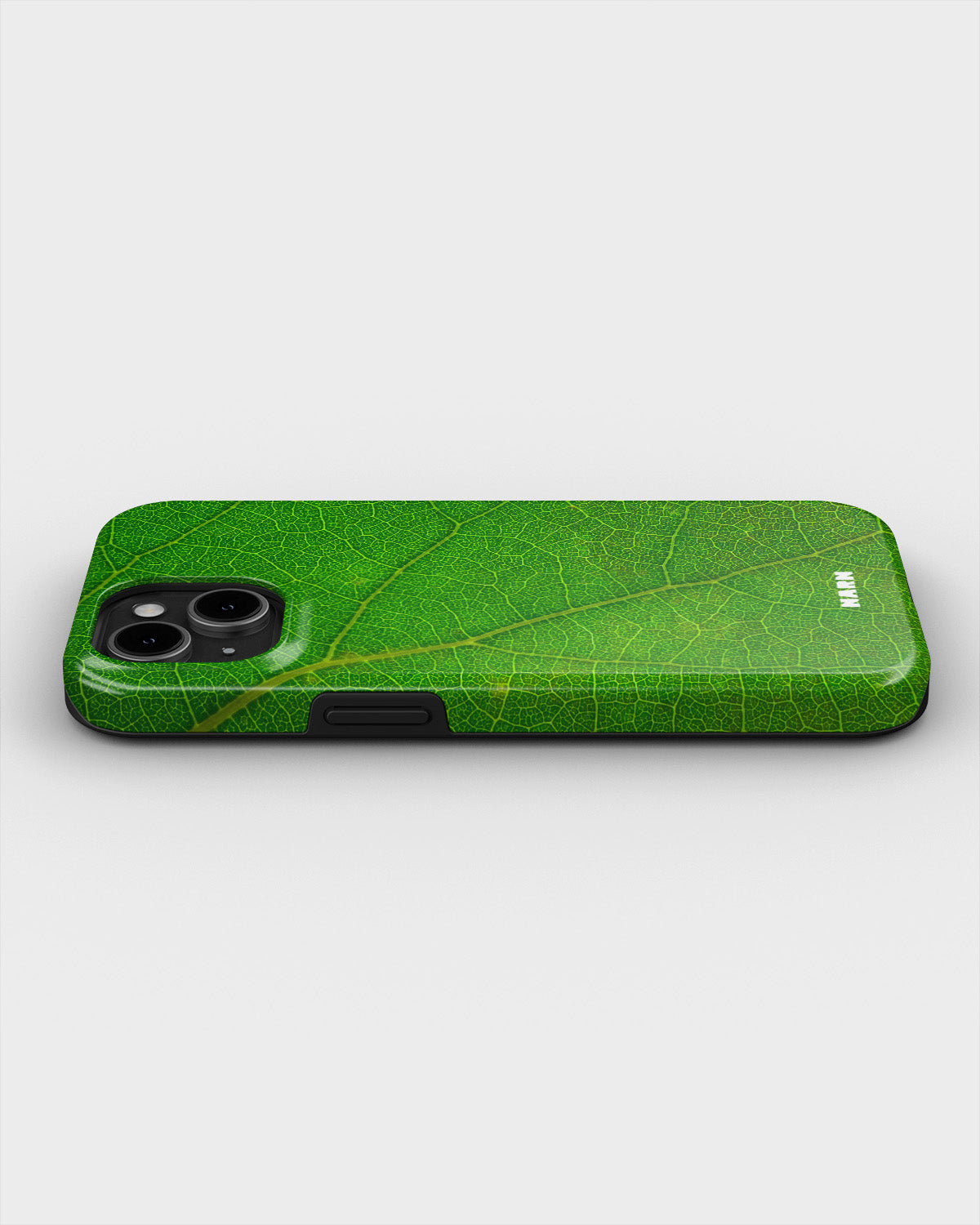 iPhone 15 Tough Case – Green Leafy - View 3