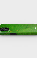 iPhone 15 Tough Case – Green Leafy - View 3