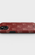 iPhone 15 Tough Case – Cherry Bows - View 3