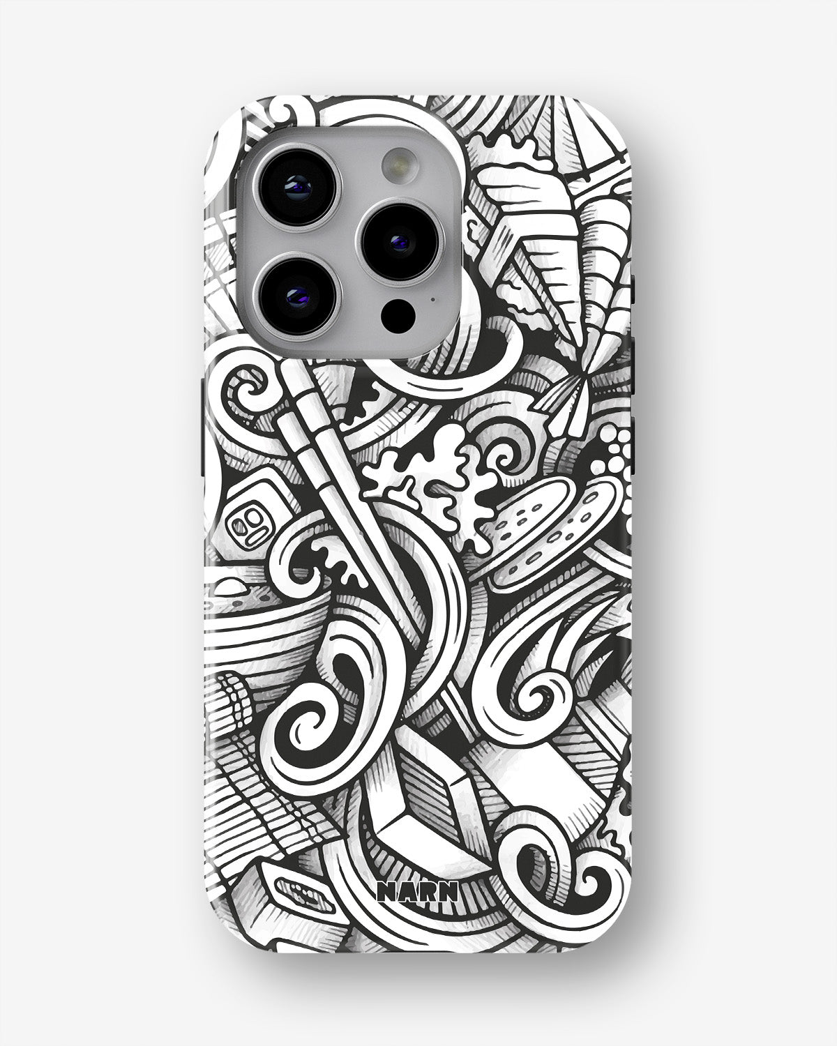 iPhone 13 Pro Tough Case – Japanese Pattern - View 1