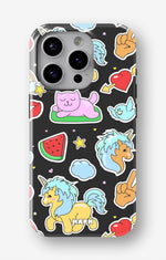 iPhone 13 Pro Tough Case – Cute Stickers - View 1