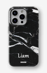 iPhone 13 Pro Tough Case – Custom - Black Marble - View 1