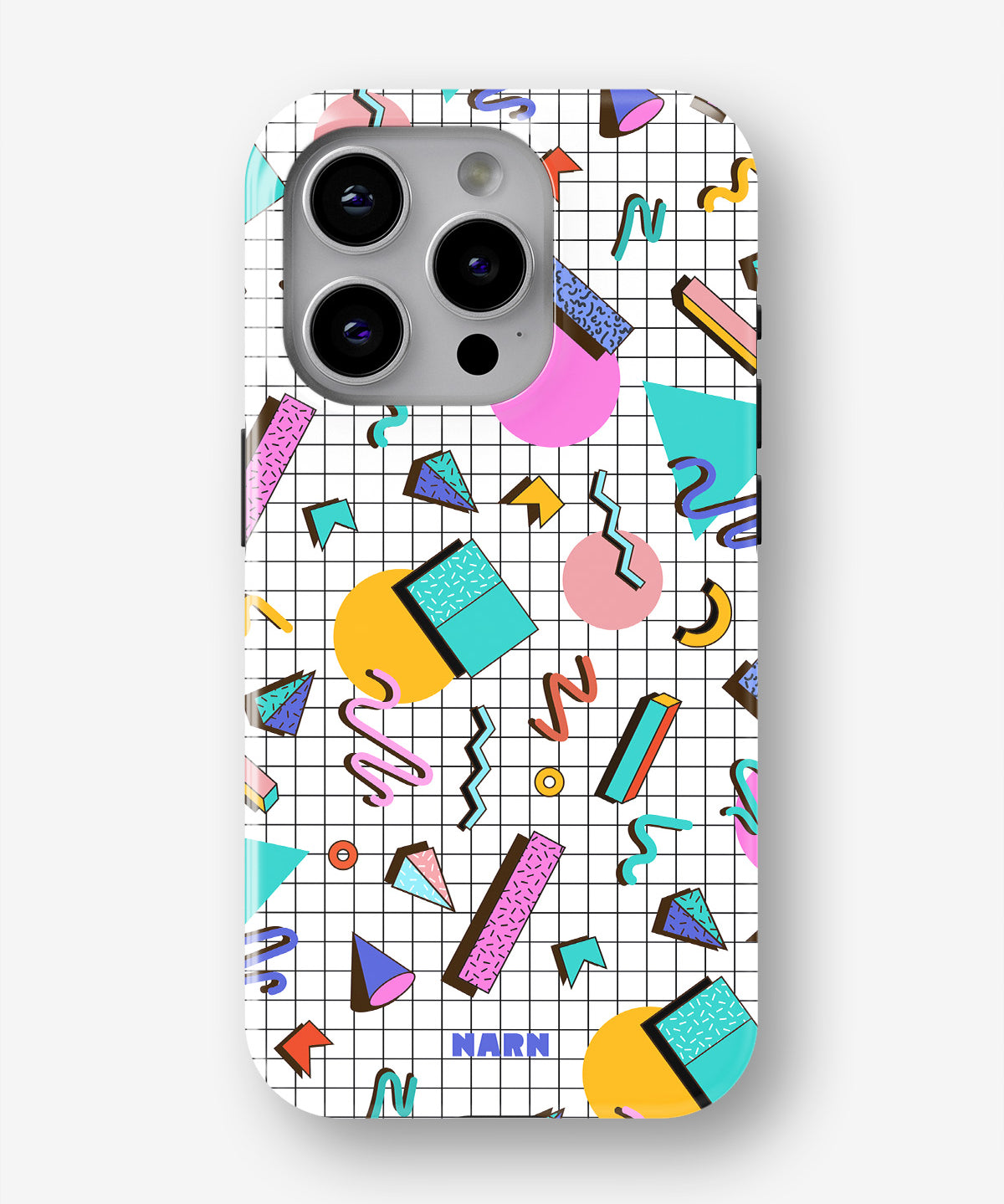 iPhone 13 Pro Tough Case – 80s Memphis - View 1
