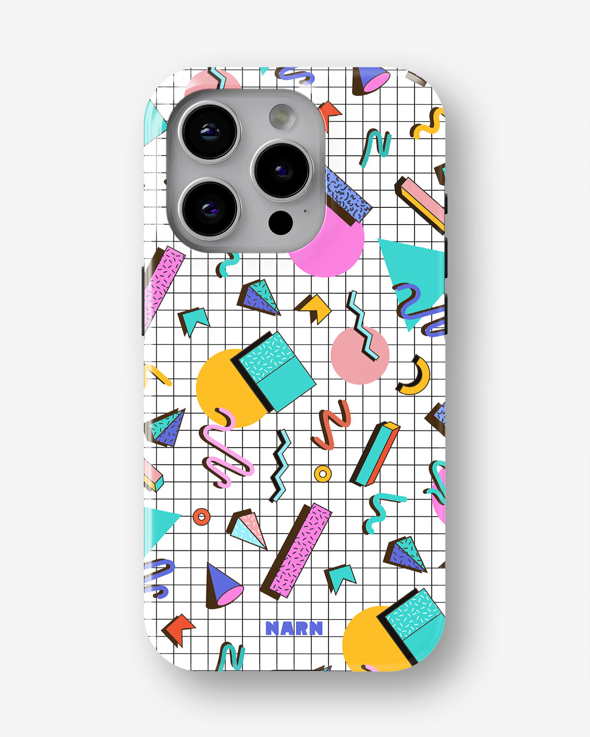 iPhone 13 Pro Tough Case – 80s Memphis - View 1