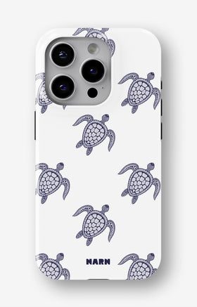 iPhone 13 Pro Tough Case – Blue Turtles - View 1