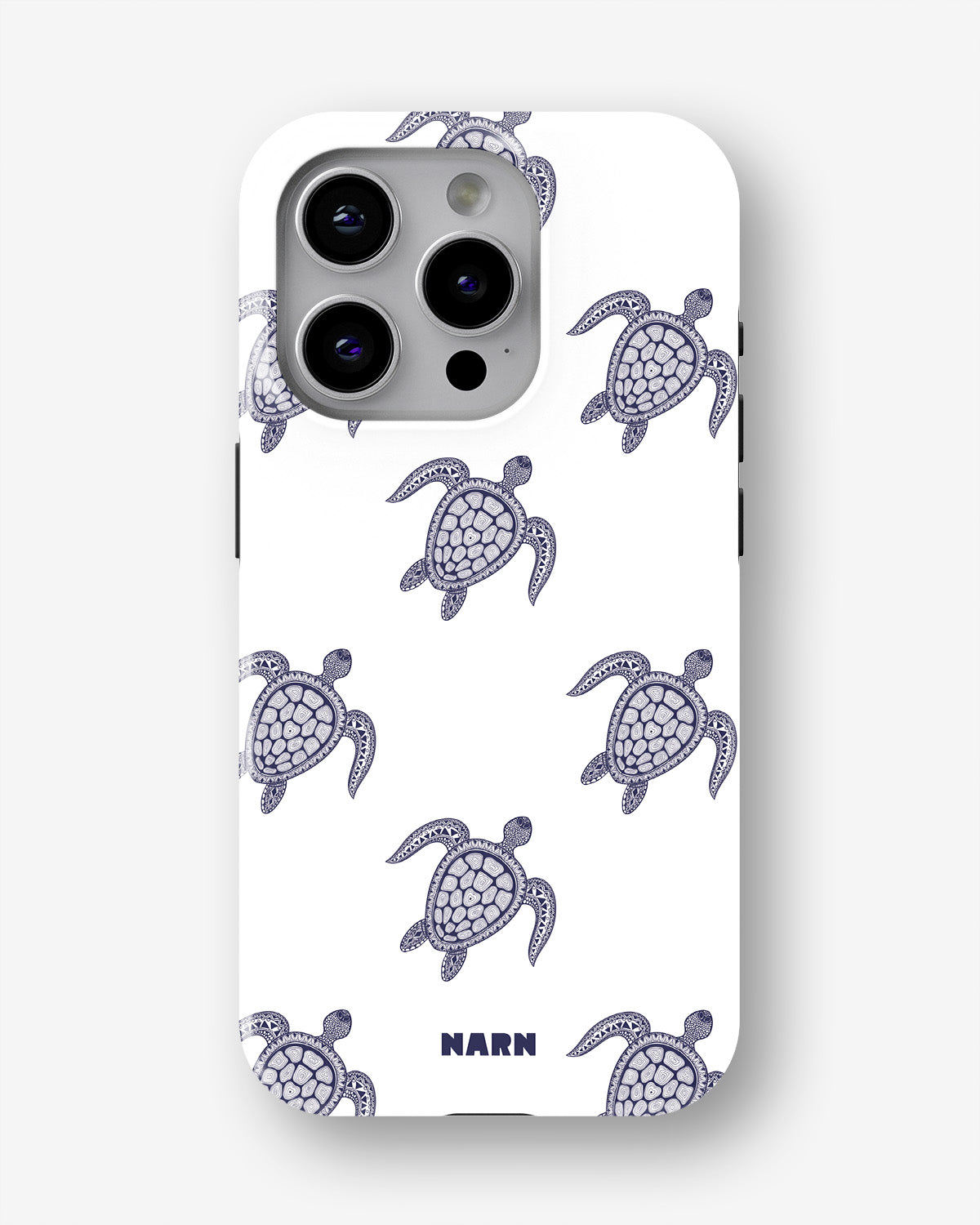 iPhone 13 Pro Tough Case – Blue Turtles - View 1