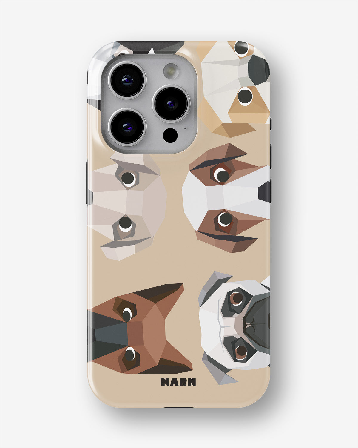 iPhone 13 Pro Tough Case – Cute Dogs - View 1