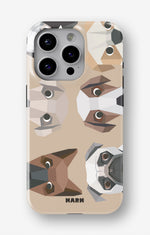 iPhone 13 Pro Tough Case – Cute Dogs - View 1