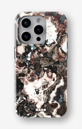 iPhone 13 Pro Tough Case – Marble Brown - View 1