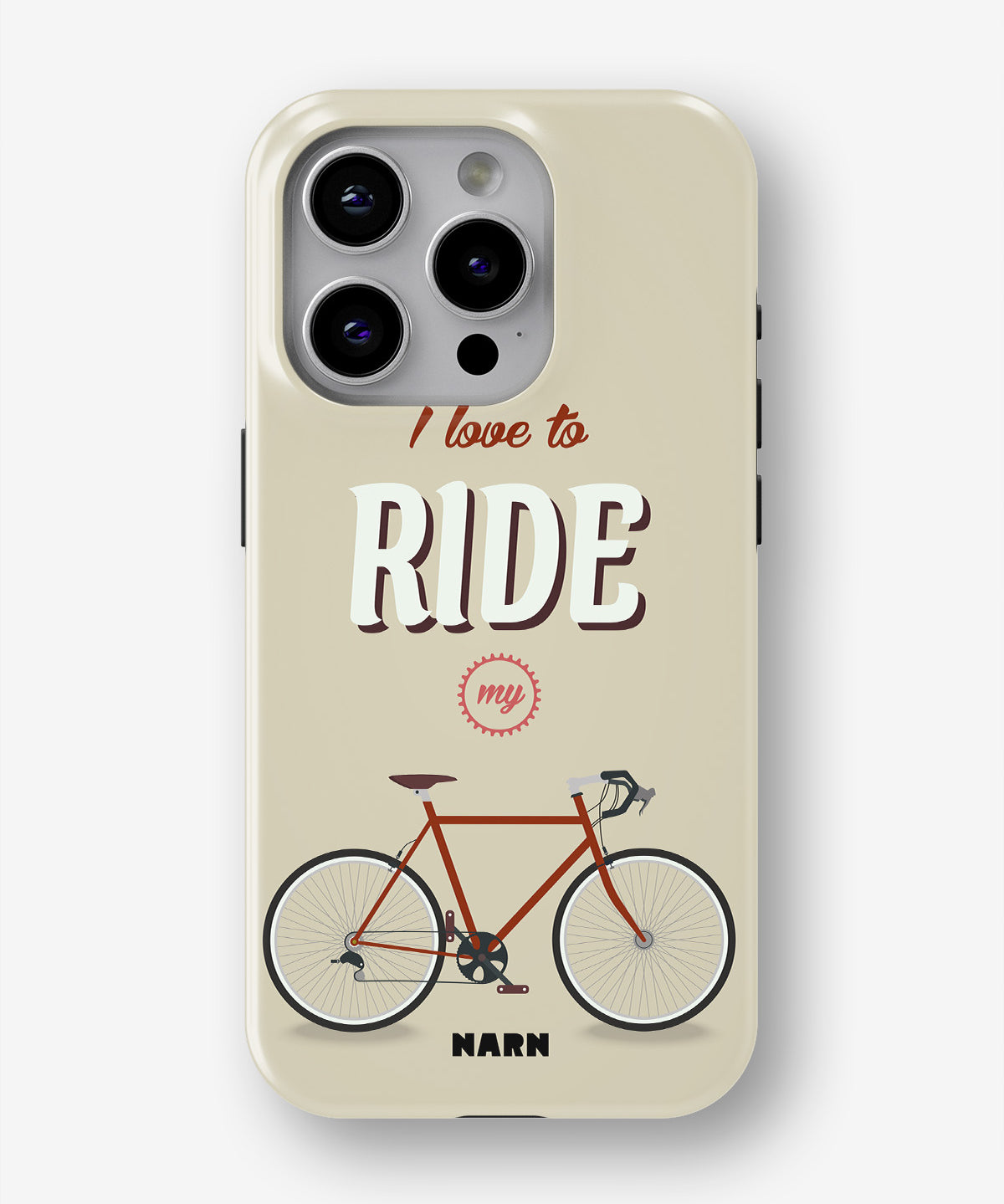 iPhone 13 Pro Tough Case – Ride My Bicycle - View 1