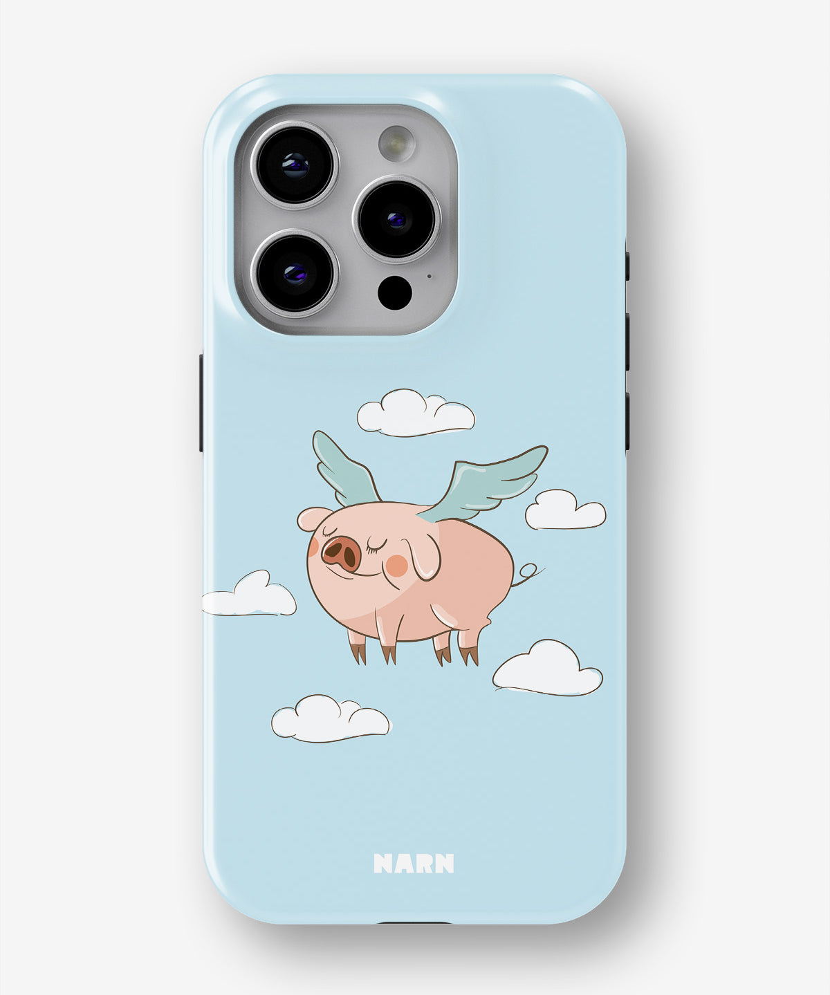 iPhone 13 Pro Tough Case – Dreamy Pig - View 1