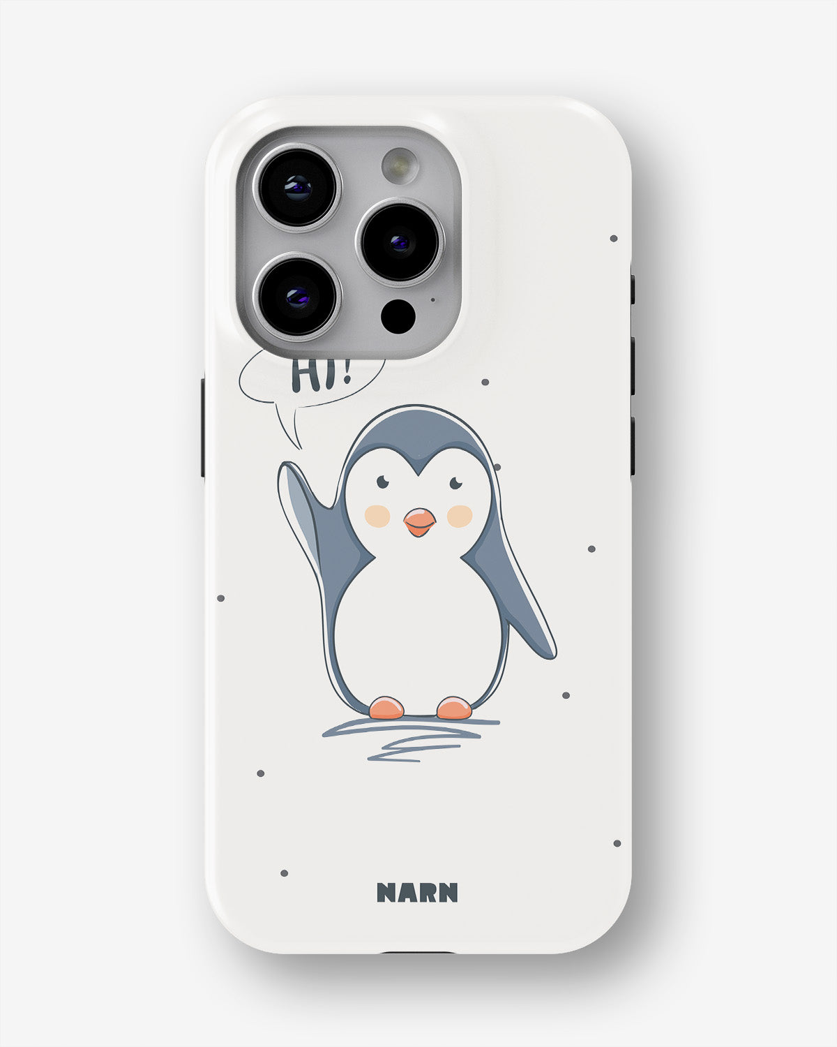 iPhone 13 Pro Tough Case – Cute Penguin - View 1