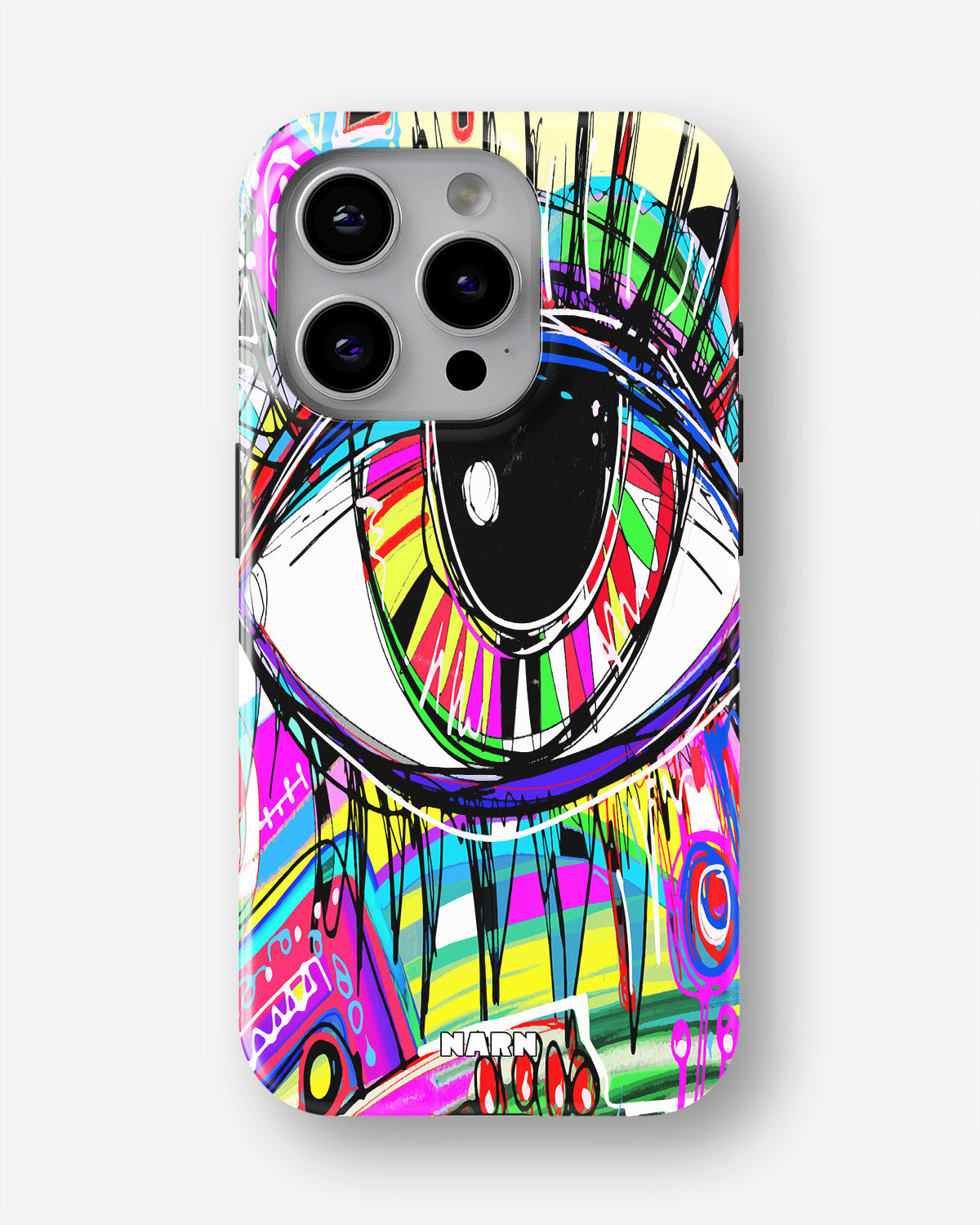 iPhone 13 Pro Tough Case – Abstract Eye - View 1