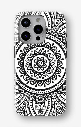 iPhone 13 Pro Tough Case – Henna Mandala - View 1