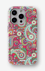iPhone 13 Pro Tough Case – Paisley Paradise - View 1