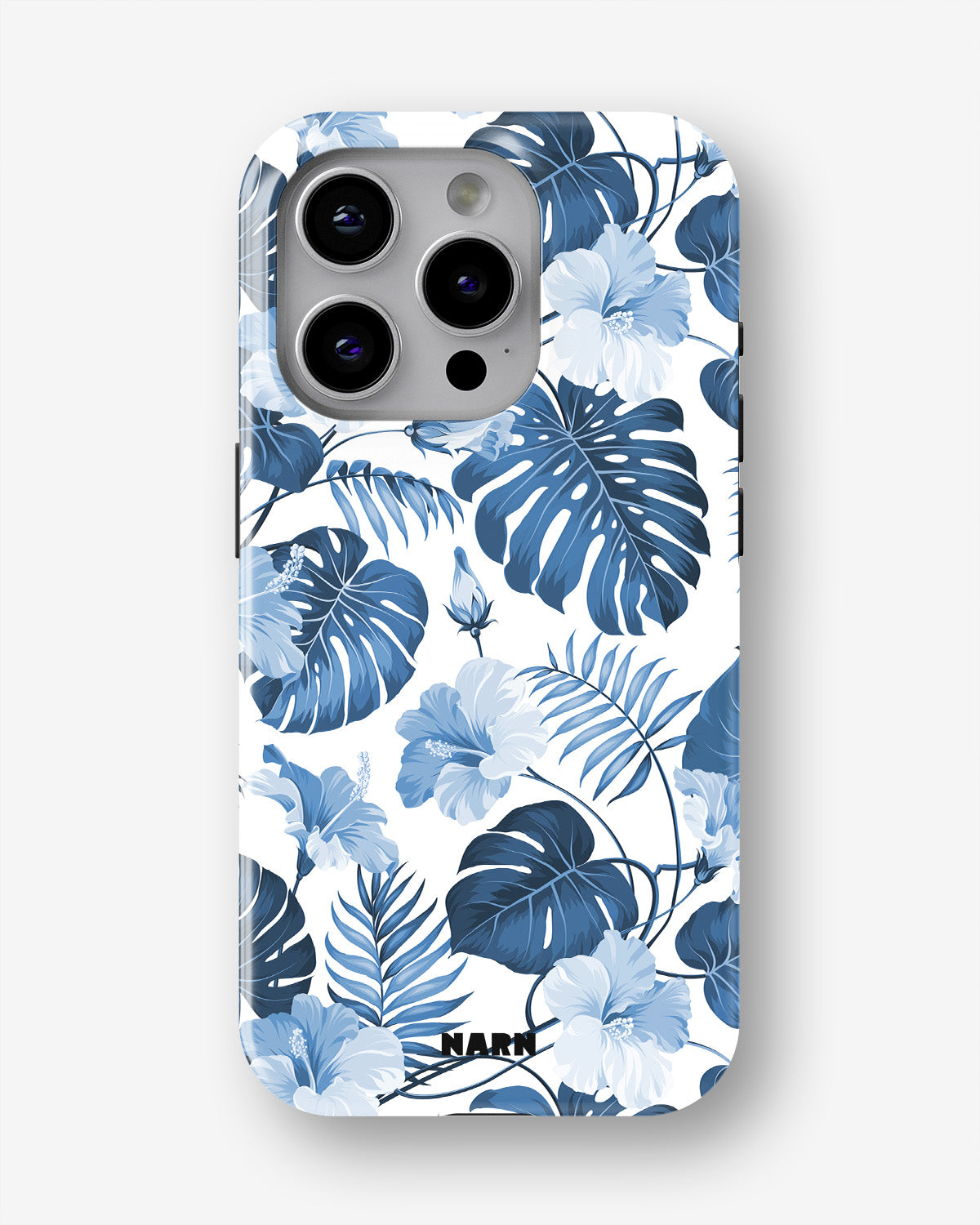 iPhone 13 Pro Tough Case – Blue Tropics - View 1