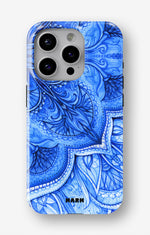 iPhone 13 Pro Tough Case – Blue Vintage - View 1