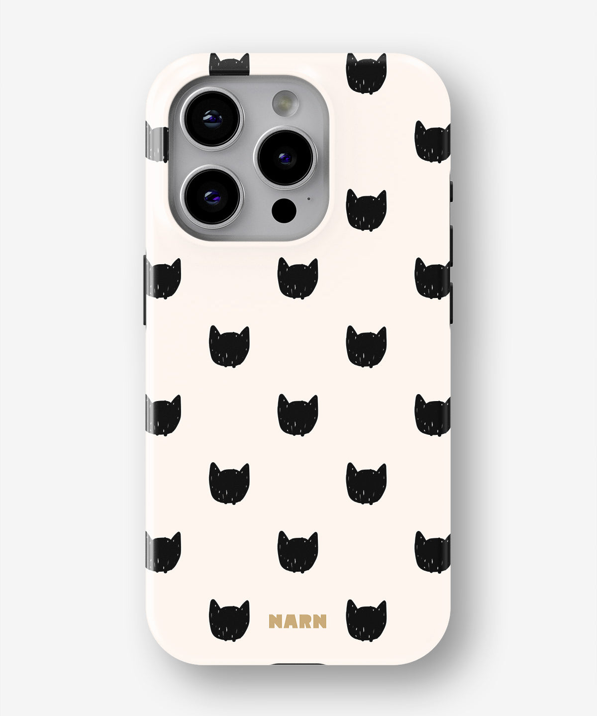 iPhone 13 Pro Tough Case – Kitty Dots - View 1