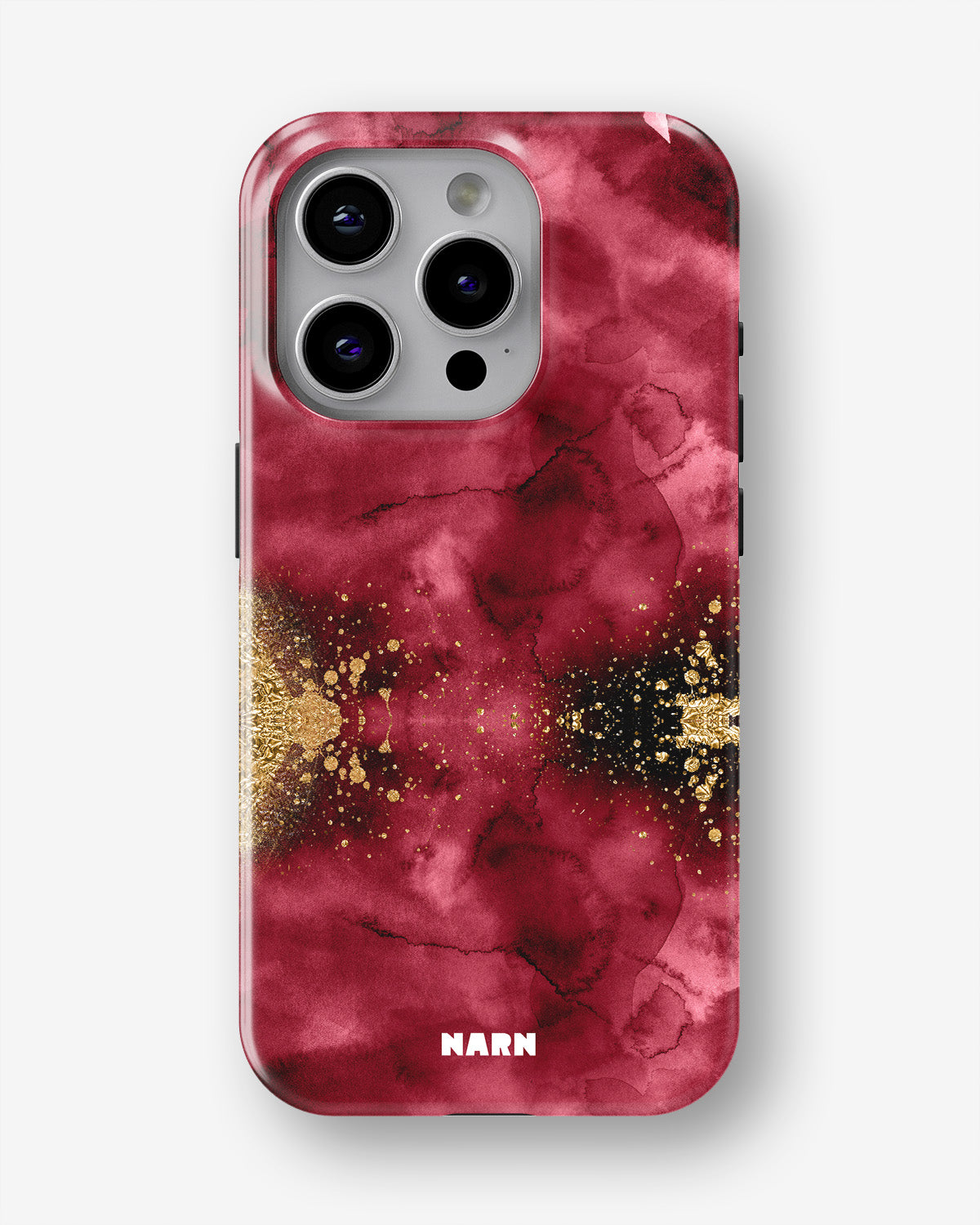 iPhone 13 Pro Tough Case – Burgendy Shimmer - View 1