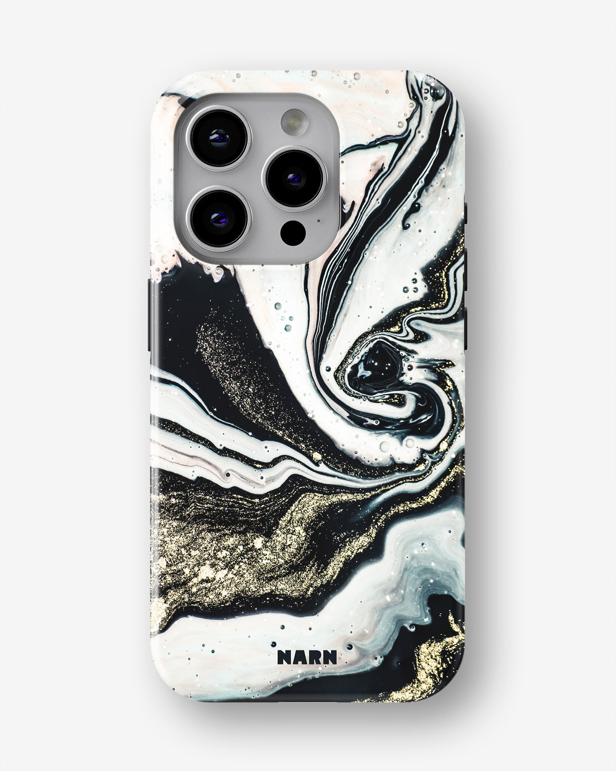 iPhone 13 Pro Tough Case – Golden Swirl - View 1