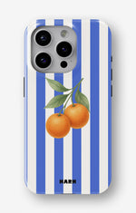 iPhone 13 Pro Tough Case – Orange Stripes - View 1